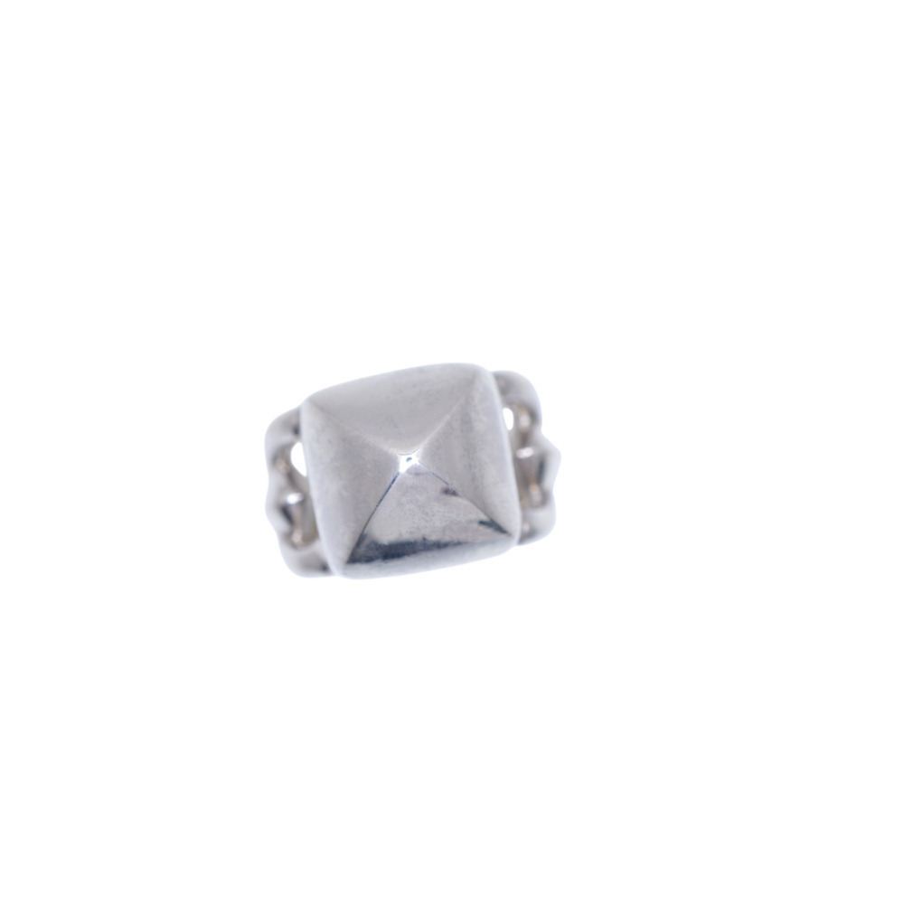 HERMES Vintage Silver Ring #50